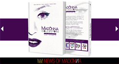 Desktop Screenshot of news-of-madonna.com